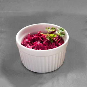 Beetroot yoghurt raita